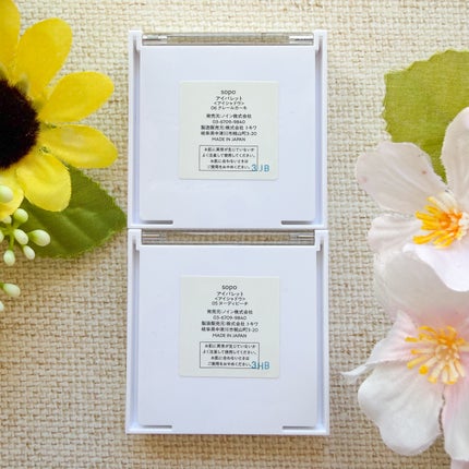 アイパレット/sopo/アイシャドウパレットを使ったクチコミ(2枚目)