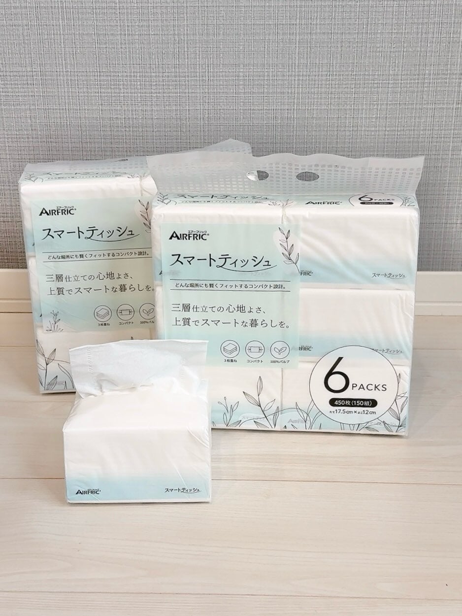 りぃさんのコスメ日記💄 on LIPS 「AIRFRICスマートティッシュ♡2パック目のリピート品✌🏻通..」(2枚目)