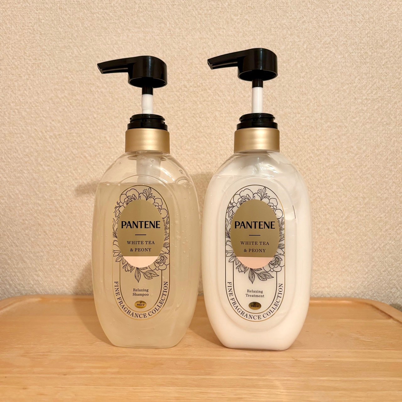 ファインフレグランスコレクション ホワイトティー&ピオニーの香り リラクシングシャンプー/トリートメント/パンテーン/市販シャンプーを使ったクチコミ(1枚目)