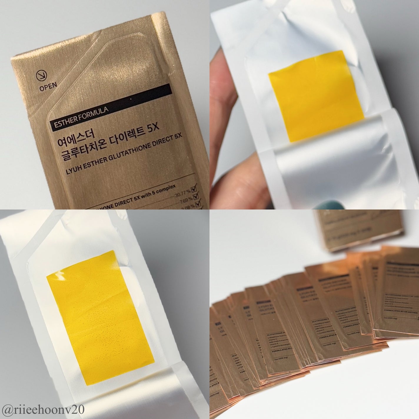 ヨエスターグルタチオンダイレクト5X/ESTHER FORMULA/美容サプリメントを使ったクチコミ(2枚目)