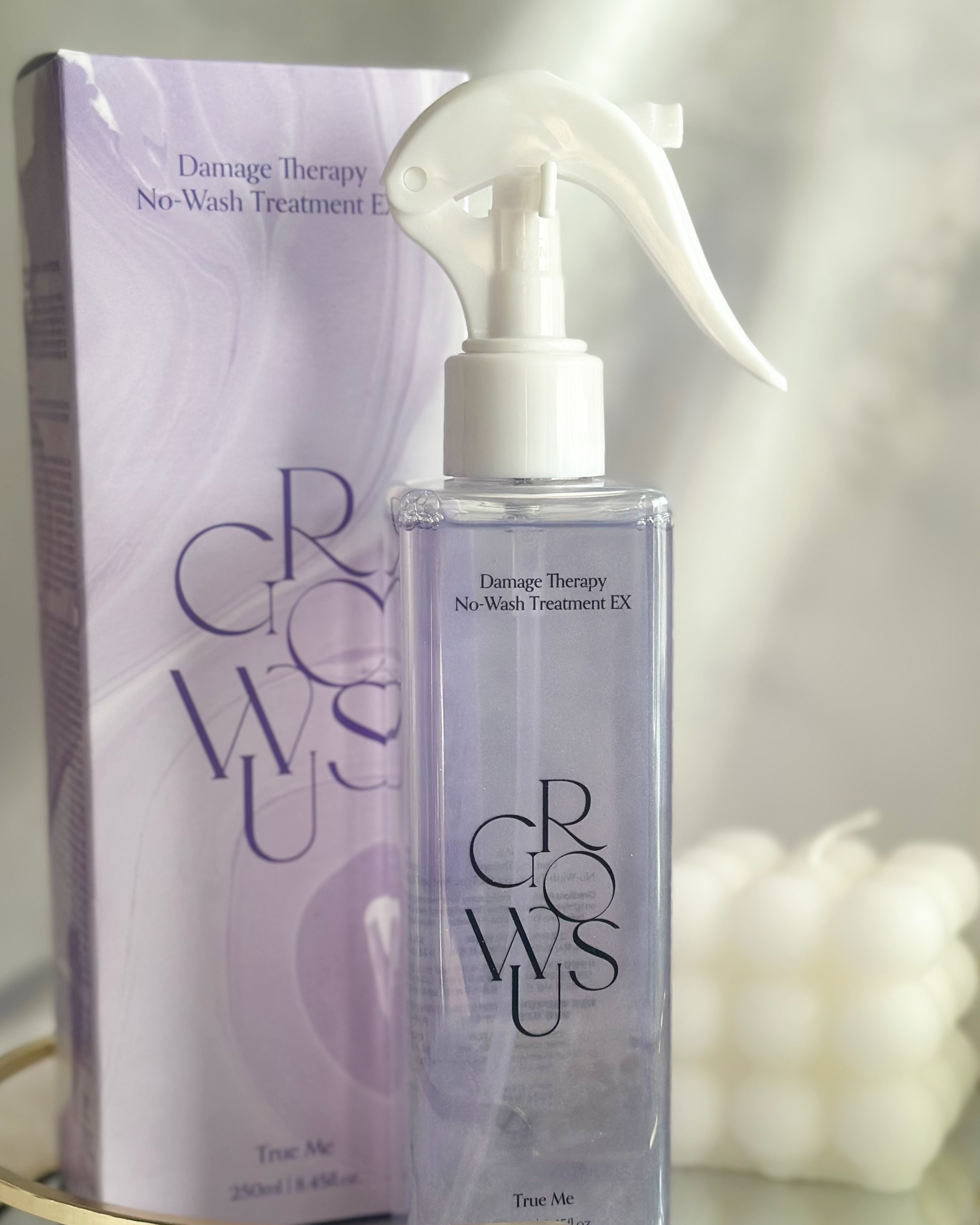 ダメージセラピーノーウォッシュトリートメントEXトゥルーミー (ムスクの香り)/GROWUS/ヘアミストを使ったクチコミ（1枚目）