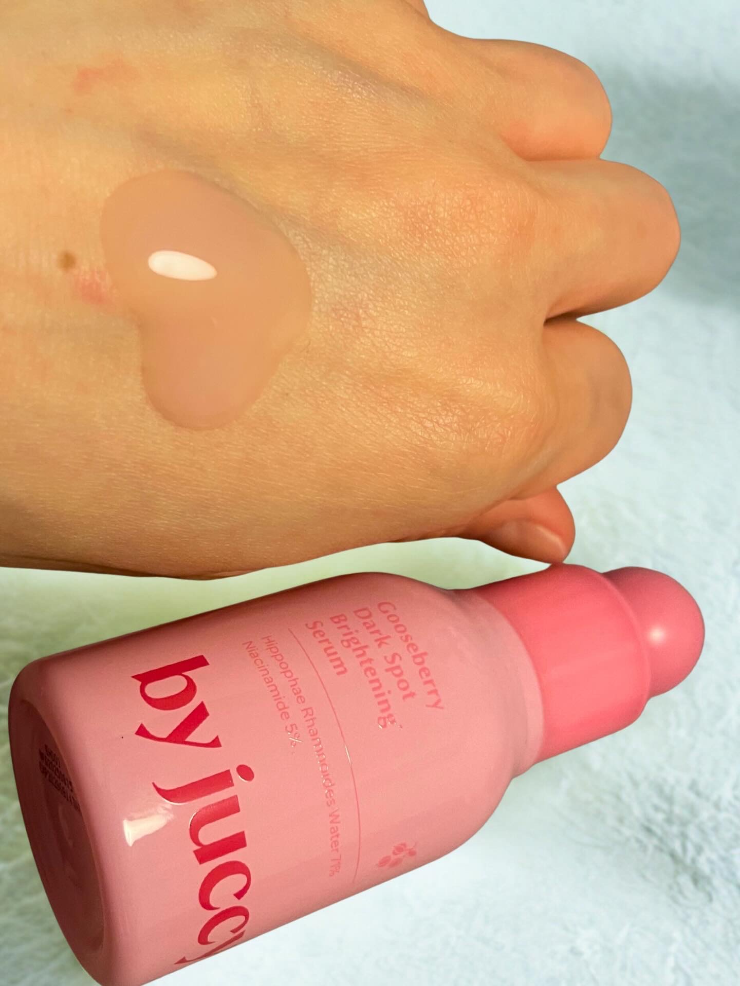 Gooseberry Dark Spot Brightening Serum/By Juccy/美容液を使ったクチコミ（3枚目）