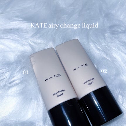ケイト エアリーチェンジリキッド/KATE/リキッドファンデーションを使ったクチコミ(1枚目)