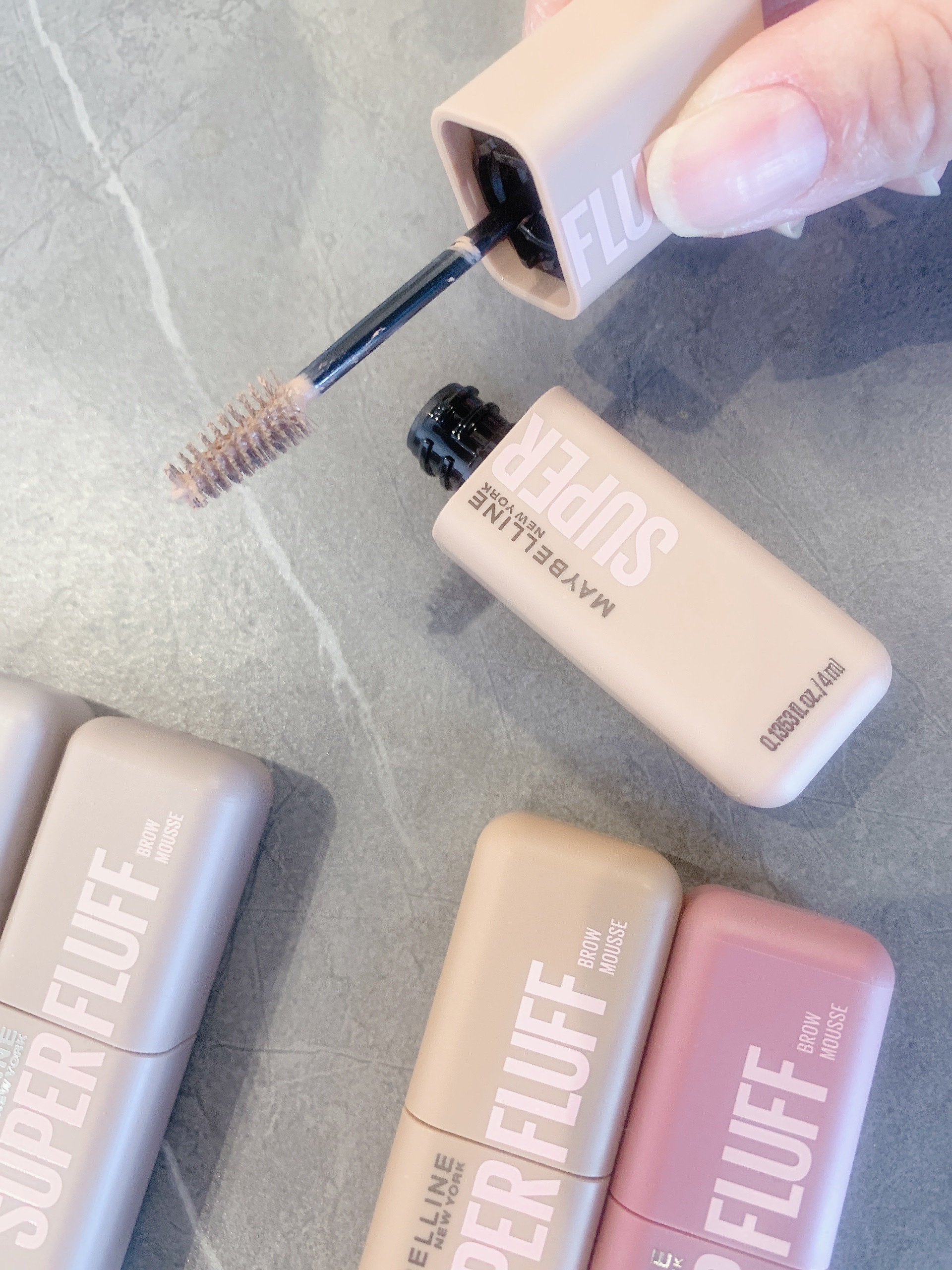 ＳＰ フラッフ ブロウ ムース/MAYBELLINE NEW YORK/眉マスカラを使ったクチコミ（3枚目）