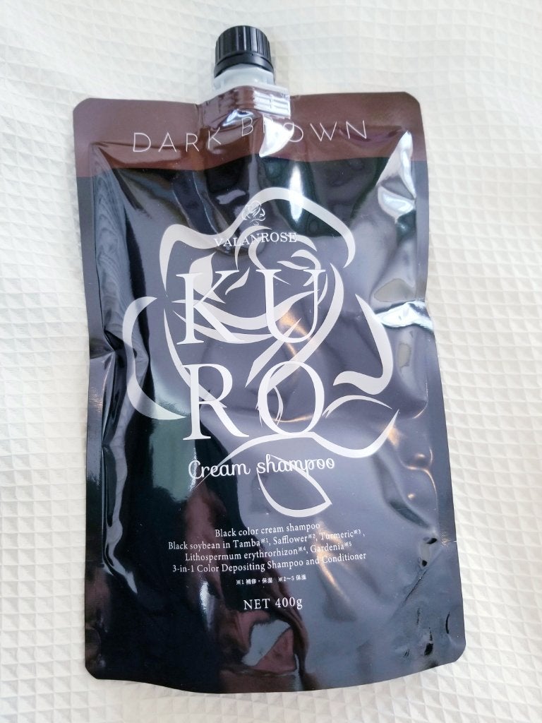 KUROクリームシャンプー/VALANROSE/市販シャンプーを使ったクチコミ(1枚目)