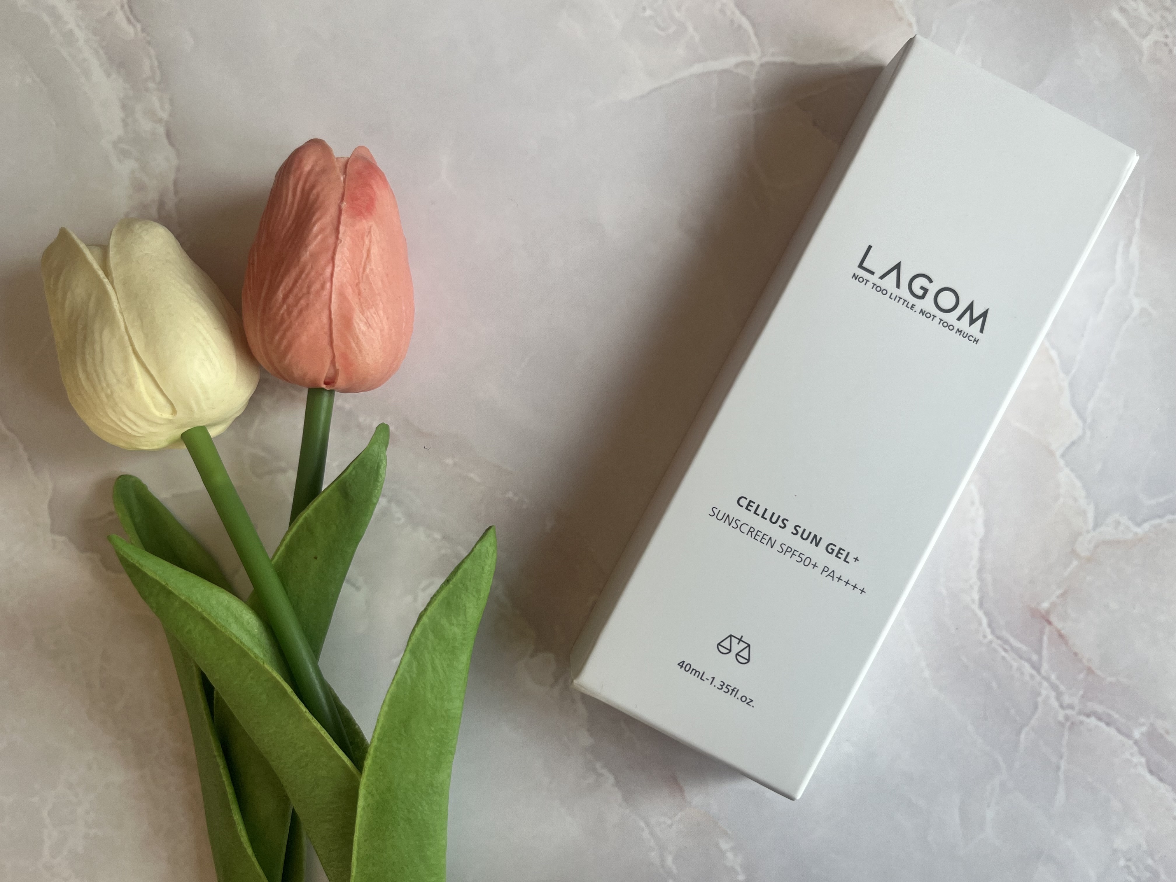 サンジェル プラス SPF50+ PA++++/LAGOM /日焼け止めジェルを使ったクチコミ（1枚目）