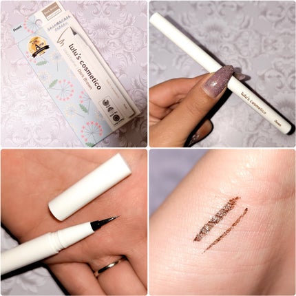 リキッドアイライナー ダークブラウン/ルルズコスメティコ/リキッドアイライナーの画像