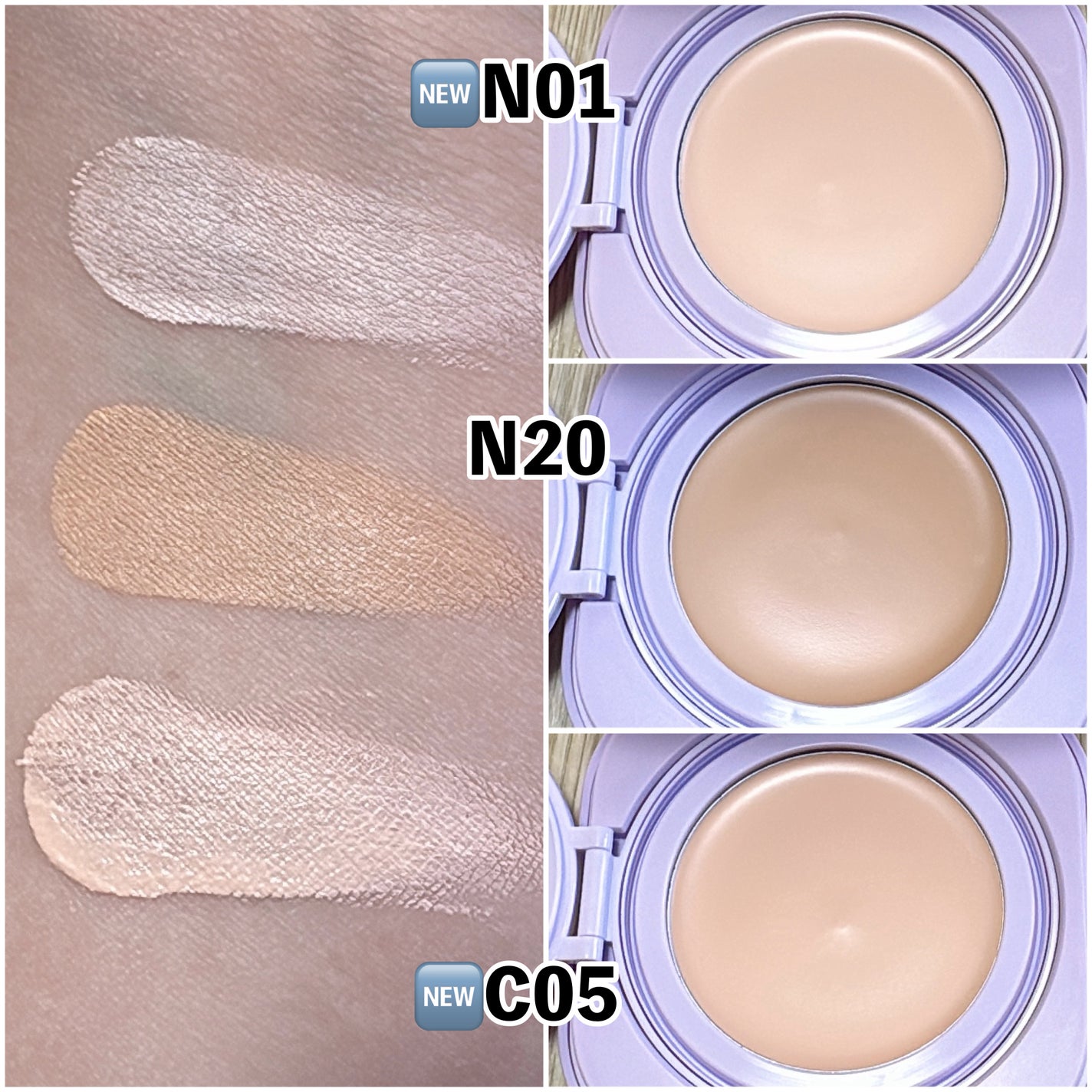 SPステイ クリームパクト ファンデーション/MAYBELLINE NEW YORK/クリーム・エマルジョンファンデーションを使ったクチコミ(2枚目)