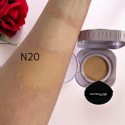 SPステイ クリームパクト ファンデーション/MAYBELLINE NEW YORK/クリーム・エマルジョンファンデーションを使ったクチコミ(4枚目)