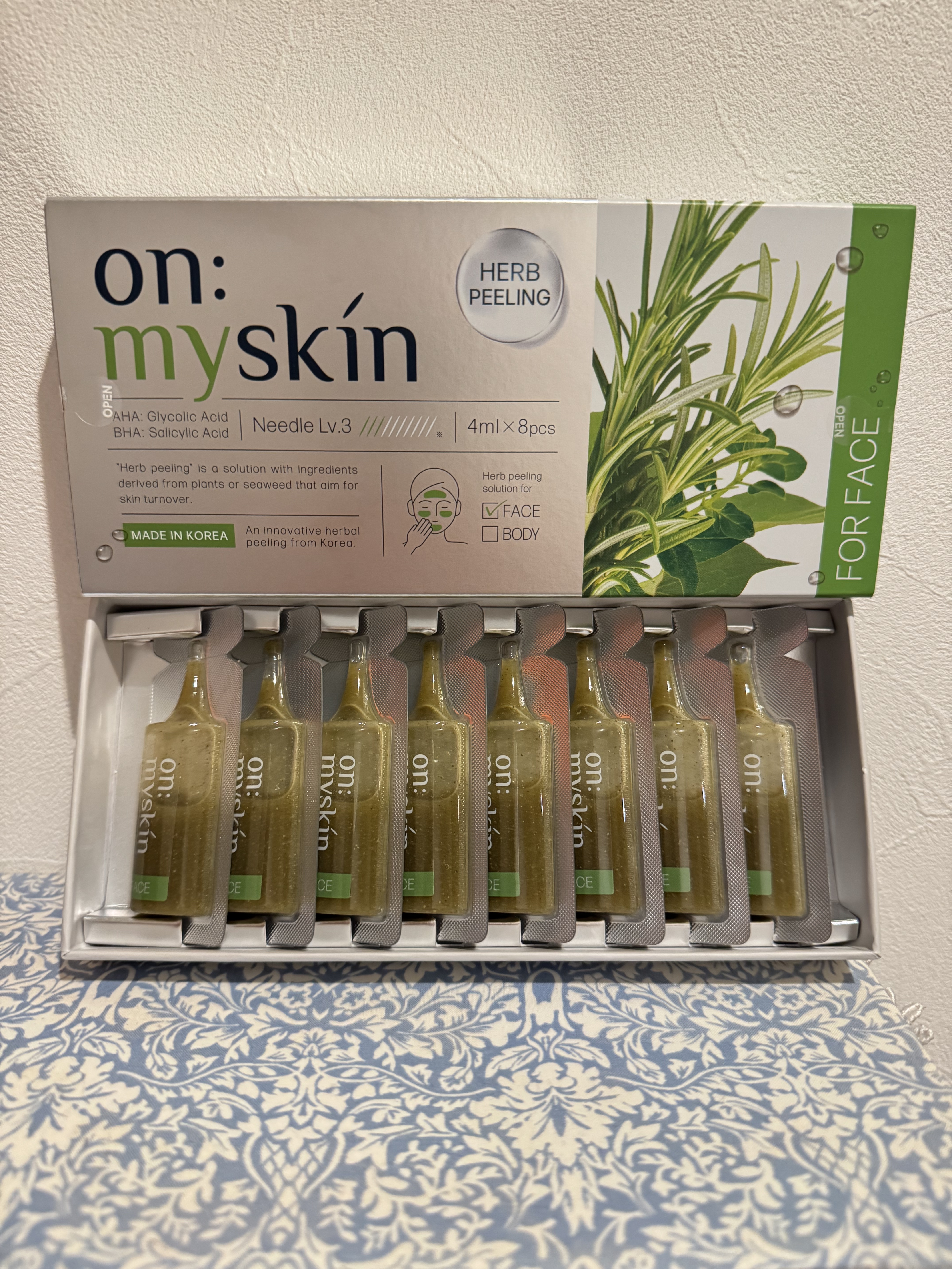 ハーブピーリング/on:myskin/ピーリングを使ったクチコミ（2枚目）