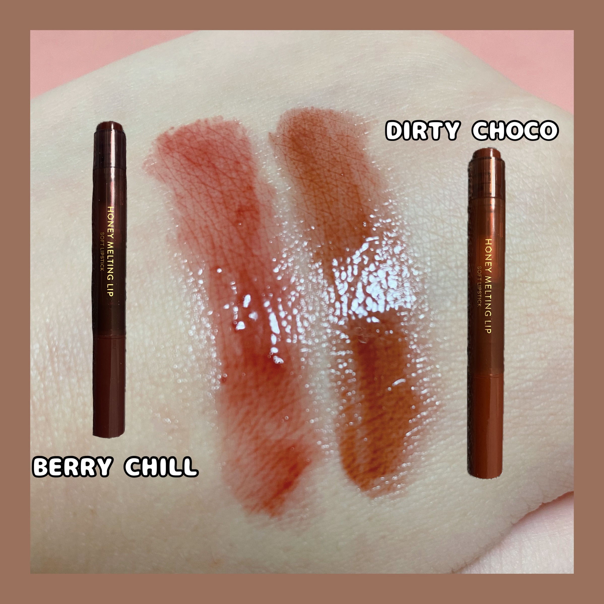 ハニーメルティングリップ/ネイチャーリパブリック/口紅を使ったクチコミ（2枚目）