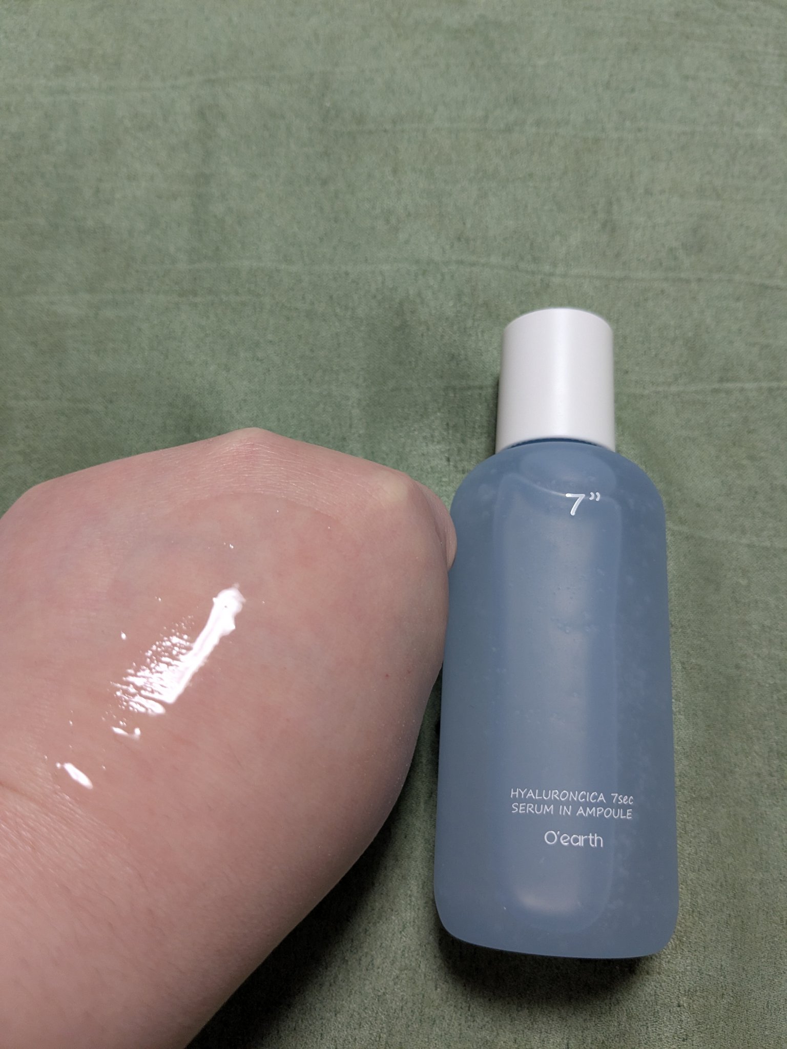 ヒアルロンシカ7秒セラム/O'earth/美容液を使ったクチコミ（2枚目）