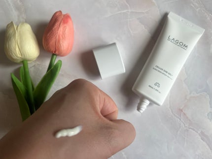 サンジェル プラス SPF50+ PA++++/LAGOM /日焼け止めジェルを使ったクチコミ(3枚目)