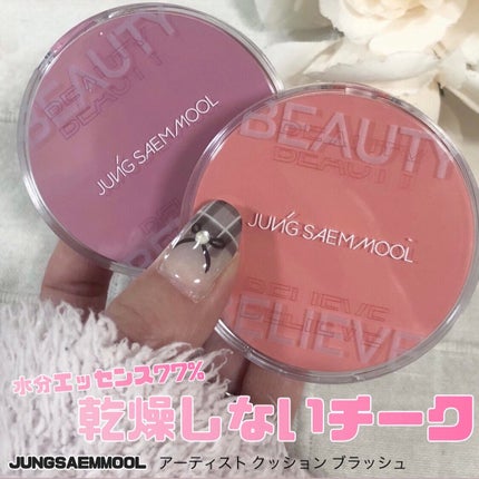 アーティストクッションブラッシュ/JUNG SAEM MOOL/リキッドチークを使ったクチコミ(1枚目)