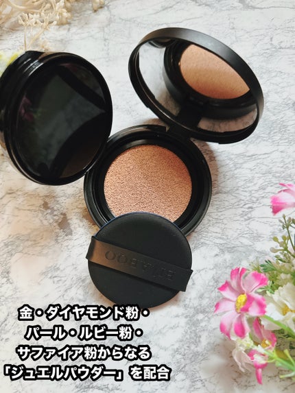 ベルベットジュエルクッション/BIVABOO/クッションファンデーションを使ったクチコミ(2枚目)