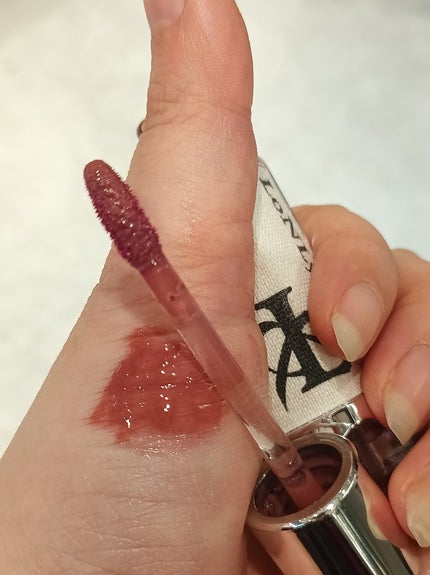 キャンドルライトジュレティント/LoNLy /リップティントを使ったクチコミ(2枚目)