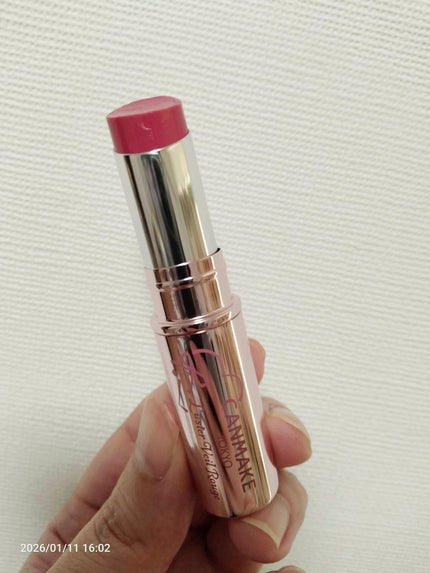 ラスターヴェールルージュ/キャンメイク/口紅を使ったクチコミ(2枚目)