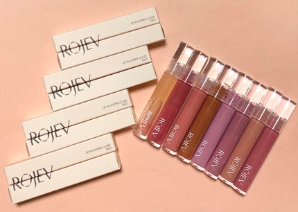 LIP PLUMPER GLAZE TINT/ROJEV/口紅を使ったクチコミ(1枚目)