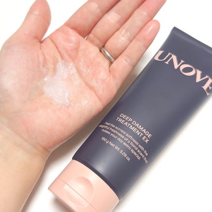 ディープダメージトリートメントEX/UNOVE/洗い流すヘアトリートメントを使ったクチコミ(3枚目)
