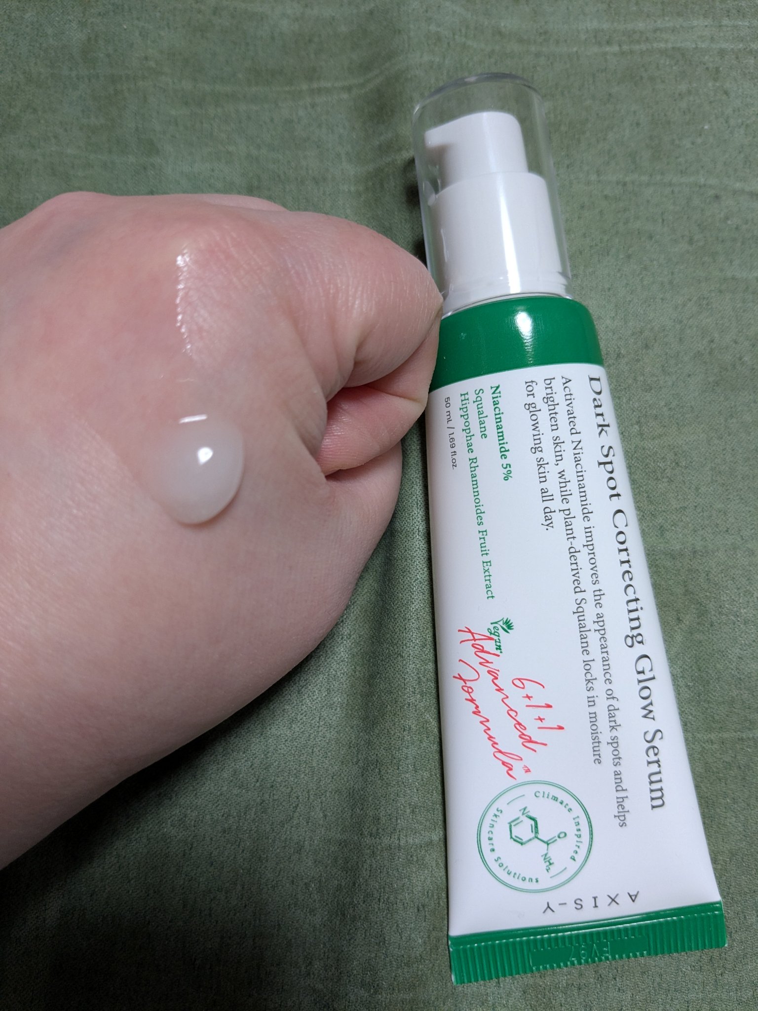 くすみケアグローセラム/AXIS-Y/美容液を使ったクチコミ（2枚目）