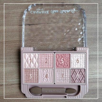 プティパレットアイズ/キャンメイク/パウダーアイシャドウを使ったクチコミ(4枚目)