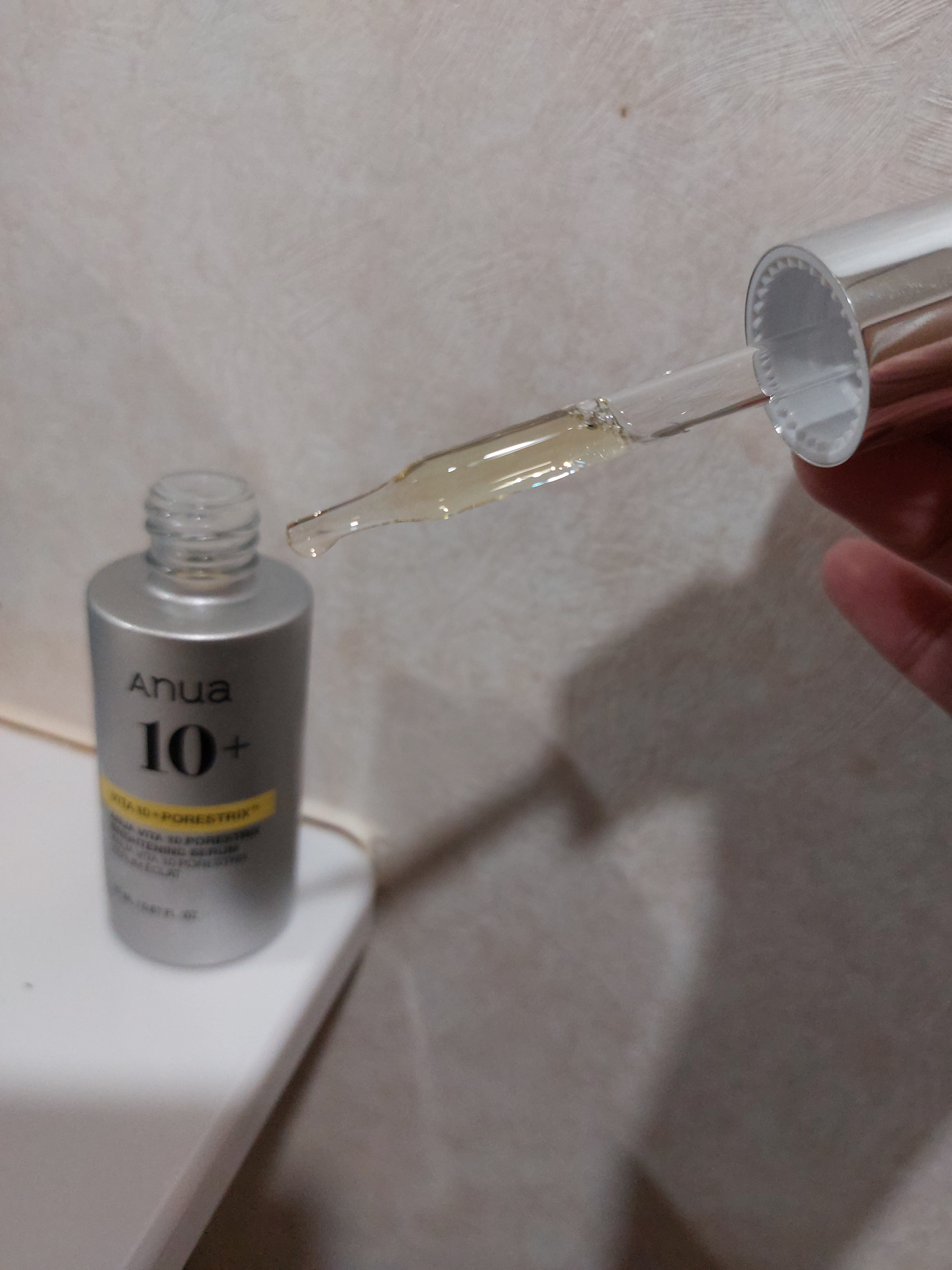 ビタミン10 ポアストリックスセラム/Anua/美容液を使ったクチコミ（2枚目）