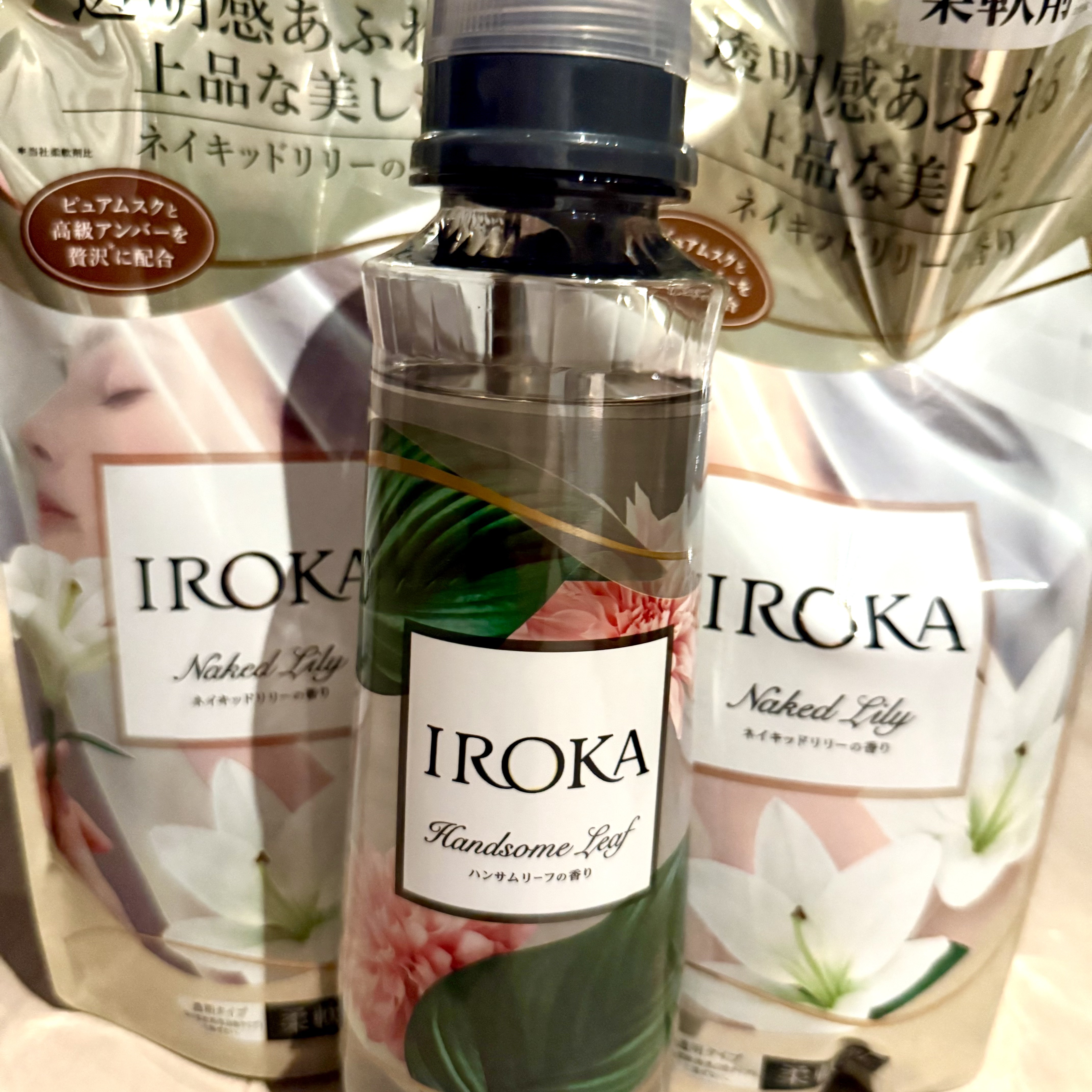 プレミアム柔軟剤 IROKA ネイキッドリリーの香り スパウト 1200ml/IROKA/柔軟剤を使ったクチコミ（1枚目）