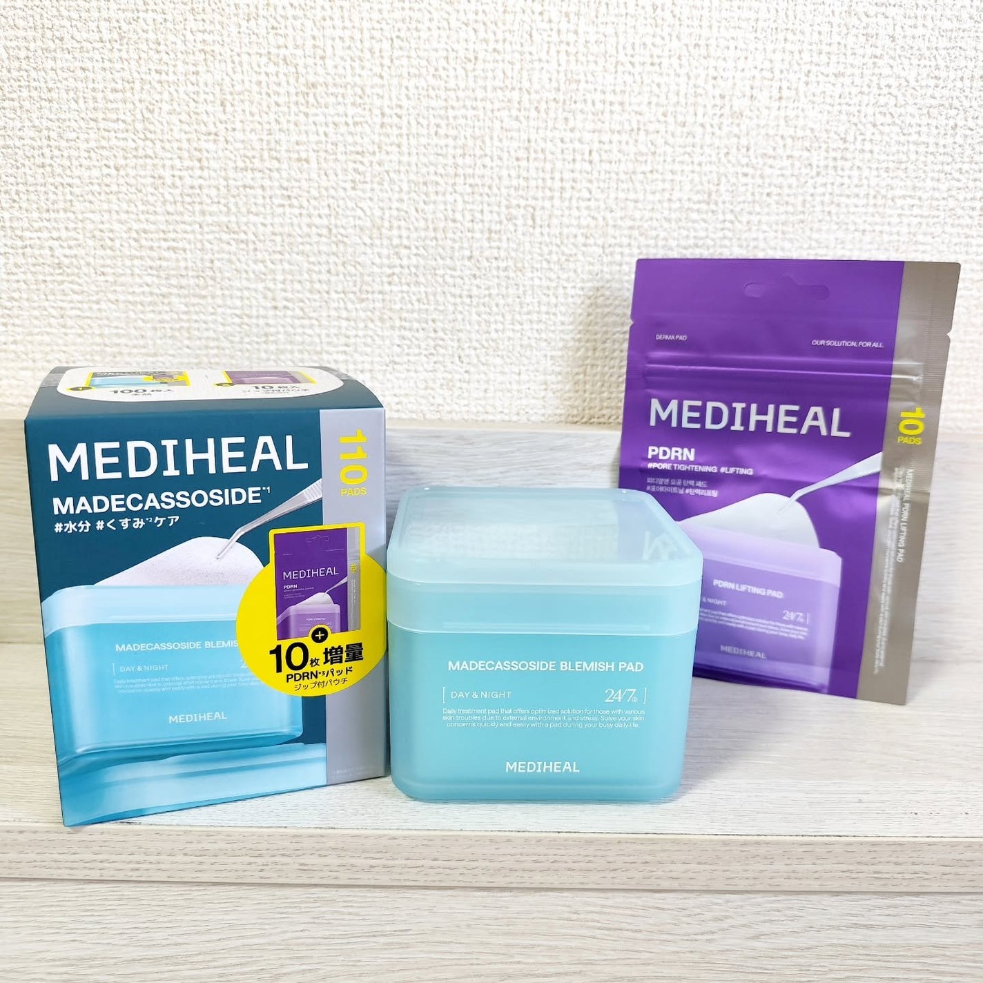 マデカッソシドブレミッシュパッド/MEDIHEAL/トナーパッドを使ったクチコミ(1枚目)