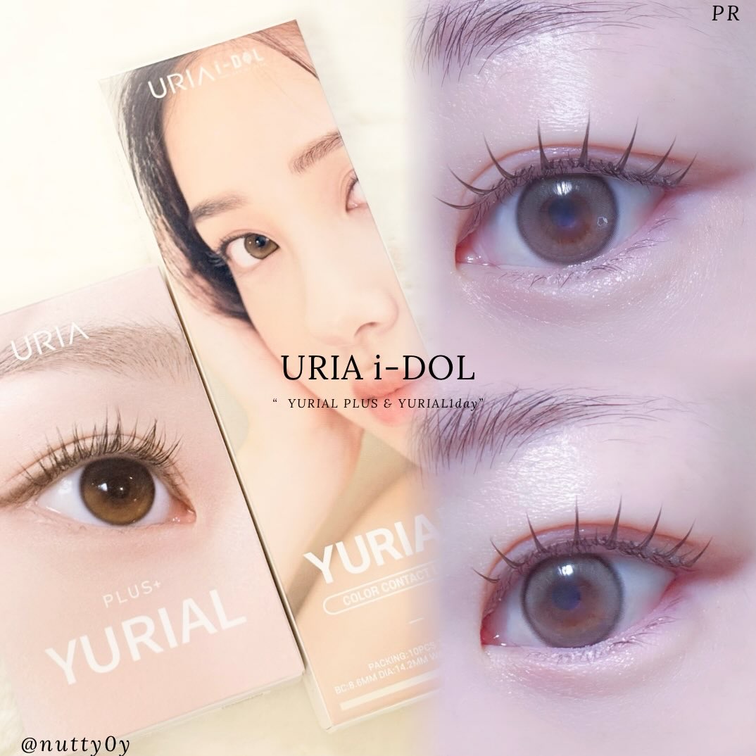 YURIAL 1DAY アールグレー/URIA/ワンデー（１DAY）カラコンを使ったクチコミ（1枚目）