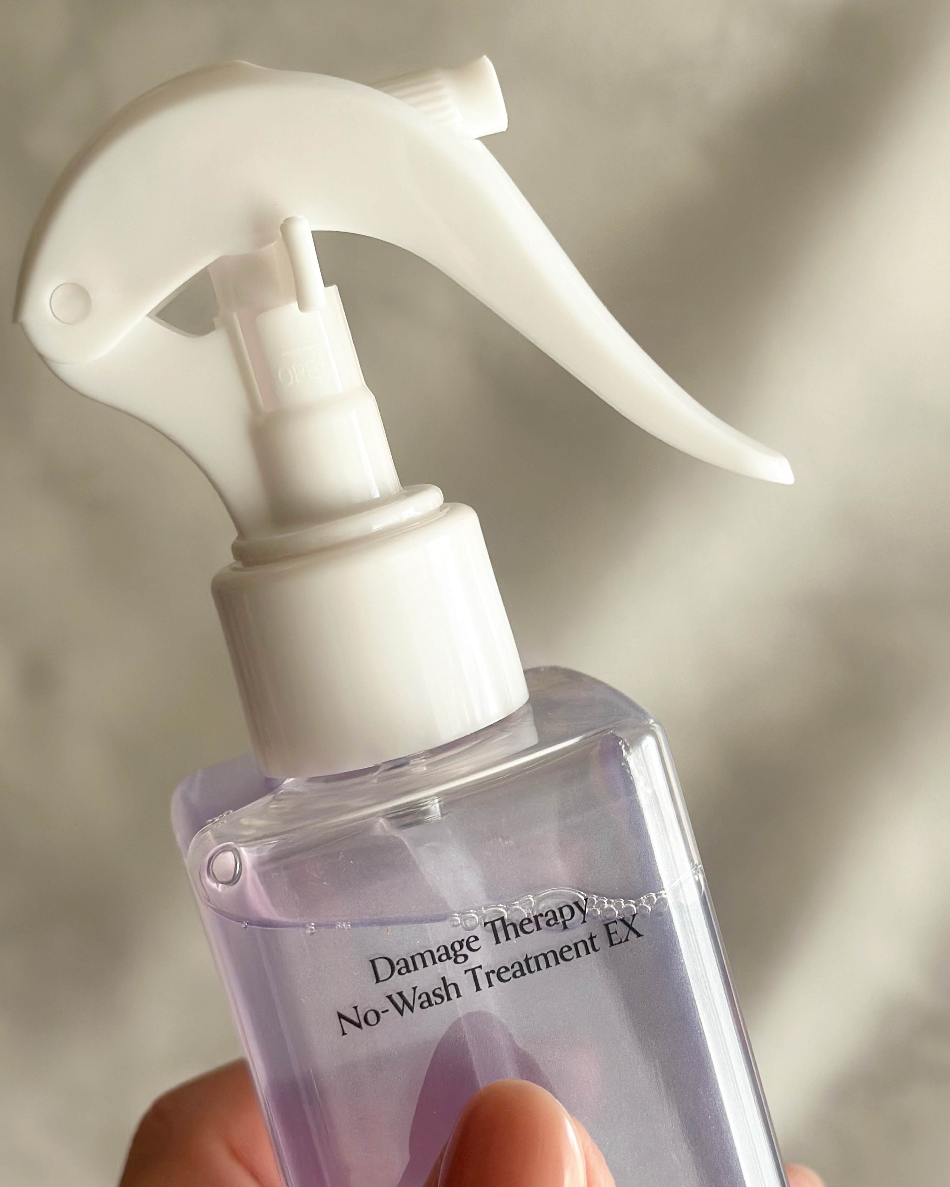 ダメージセラピーノーウォッシュトリートメントEXトゥルーミー (ムスクの香り)/GROWUS/ヘアミストを使ったクチコミ（3枚目）
