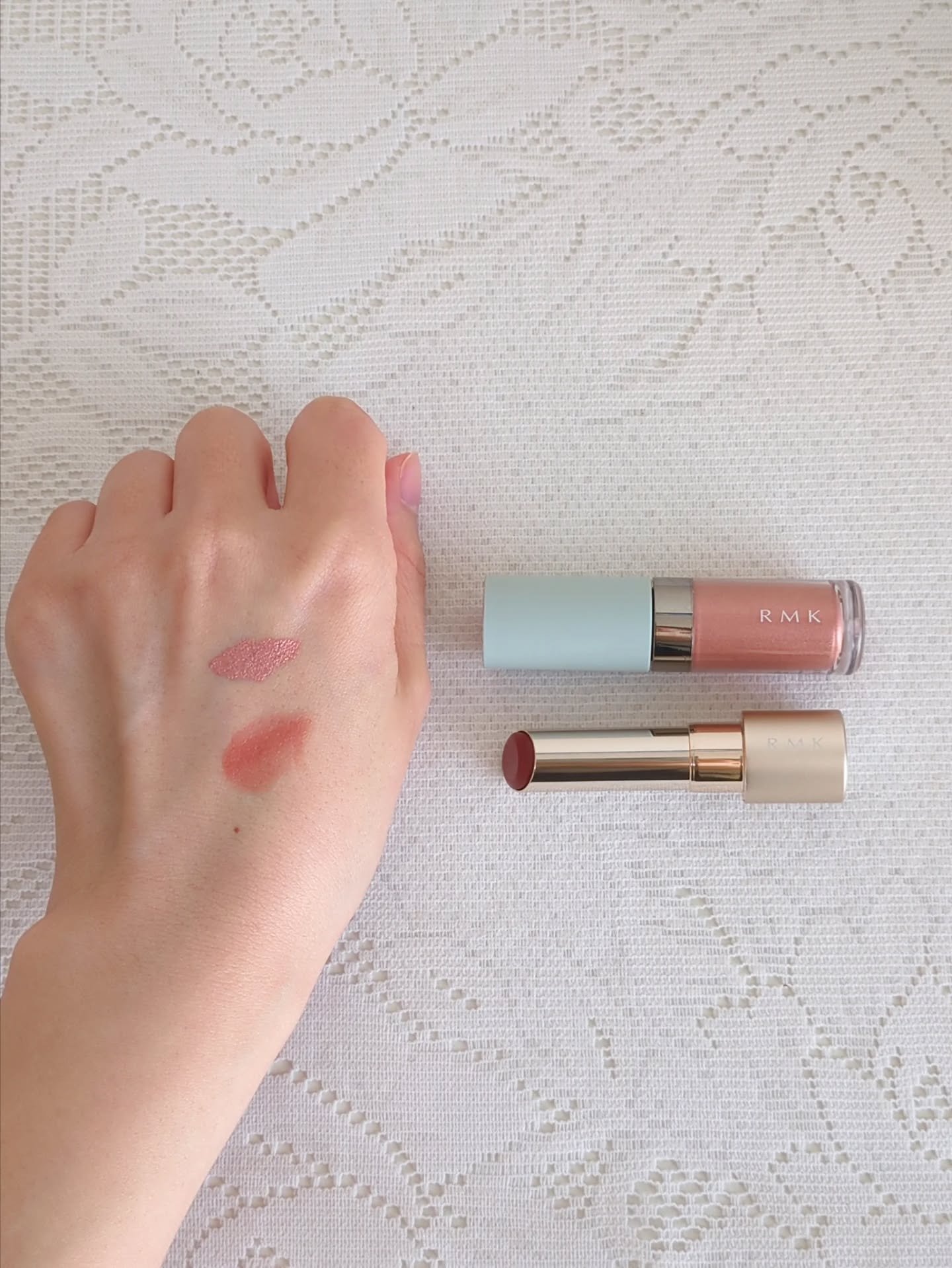 RMK デューイーメルト リップカラー/RMK/口紅を使ったクチコミ（3枚目）