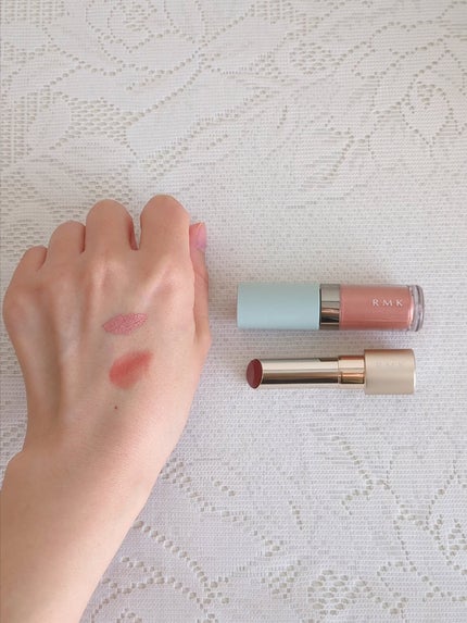 RMK デューイーメルト リップカラー/RMK/口紅を使ったクチコミ(3枚目)