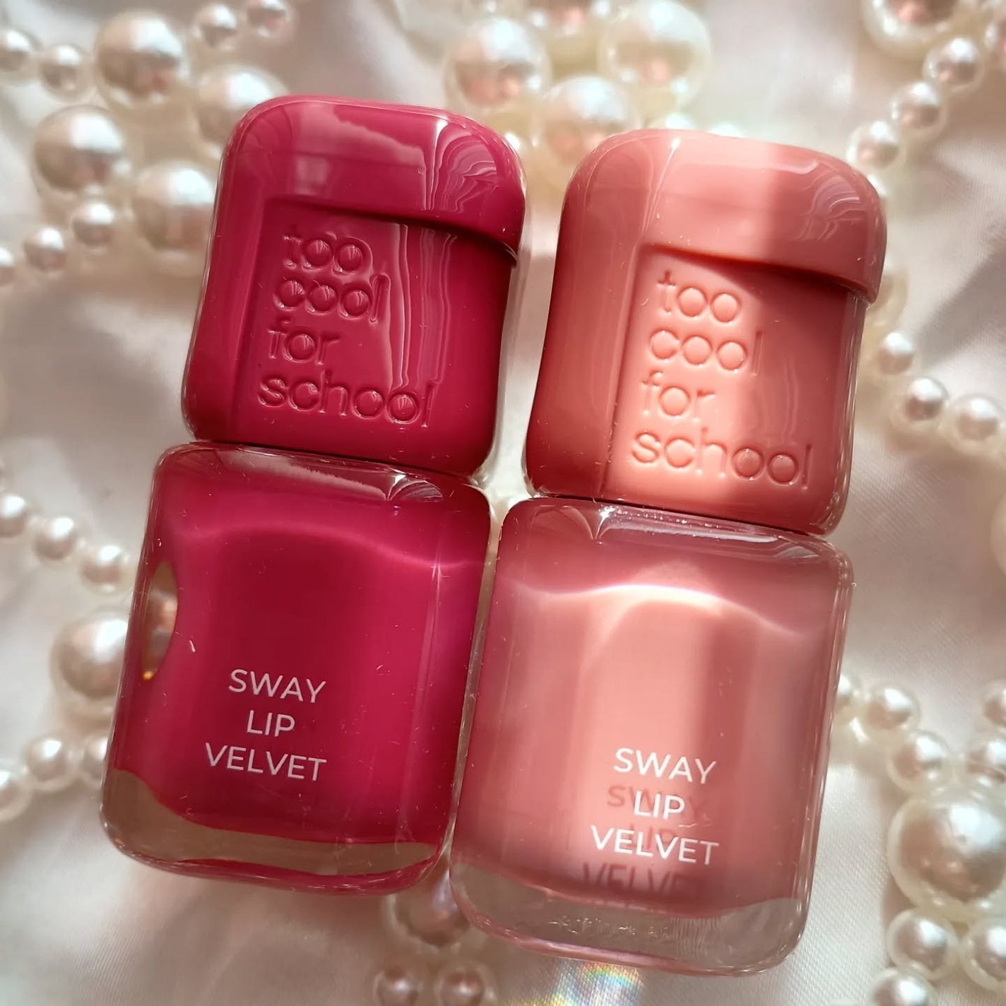 スウェイリップベルベット/too cool for school/リップティントを使ったクチコミ(1枚目)