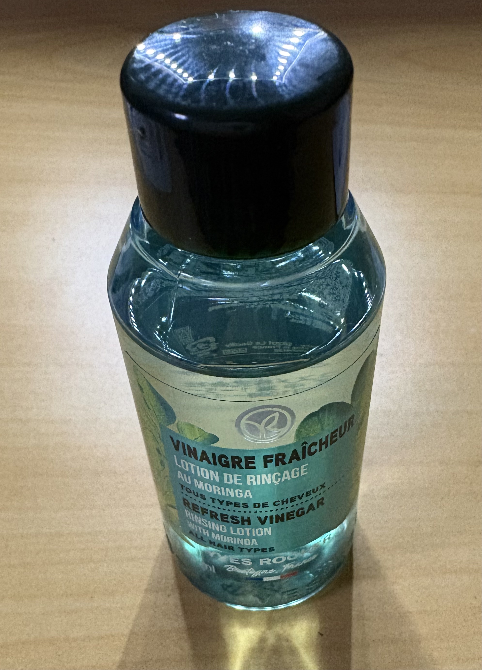 リンシングビネガー ピュアリフレッシュ うるツヤモリンガ  50ml/イヴ・ロシェ/洗い流すヘアトリートメントを使ったクチコミ（1枚目）