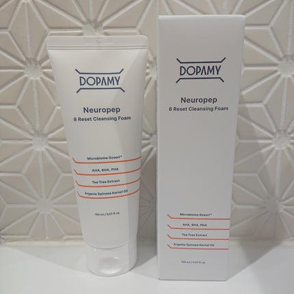 Neuropep 8 Reset Cleansing Foam/DOPAMY/洗顔フォームを使ったクチコミ(1枚目)