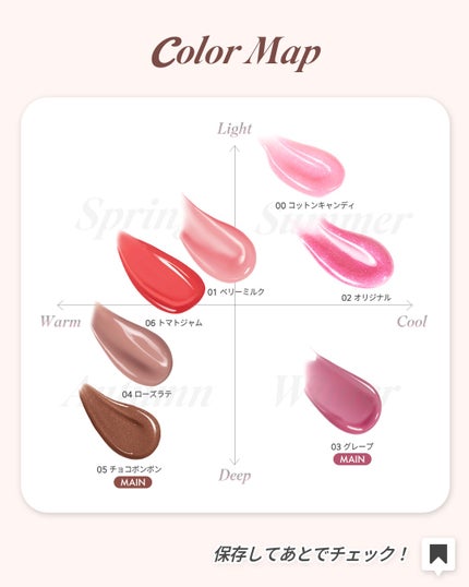 ロングラスティング バブルリングガムグロス/LUNA/リップグロスを使ったクチコミ(4枚目)