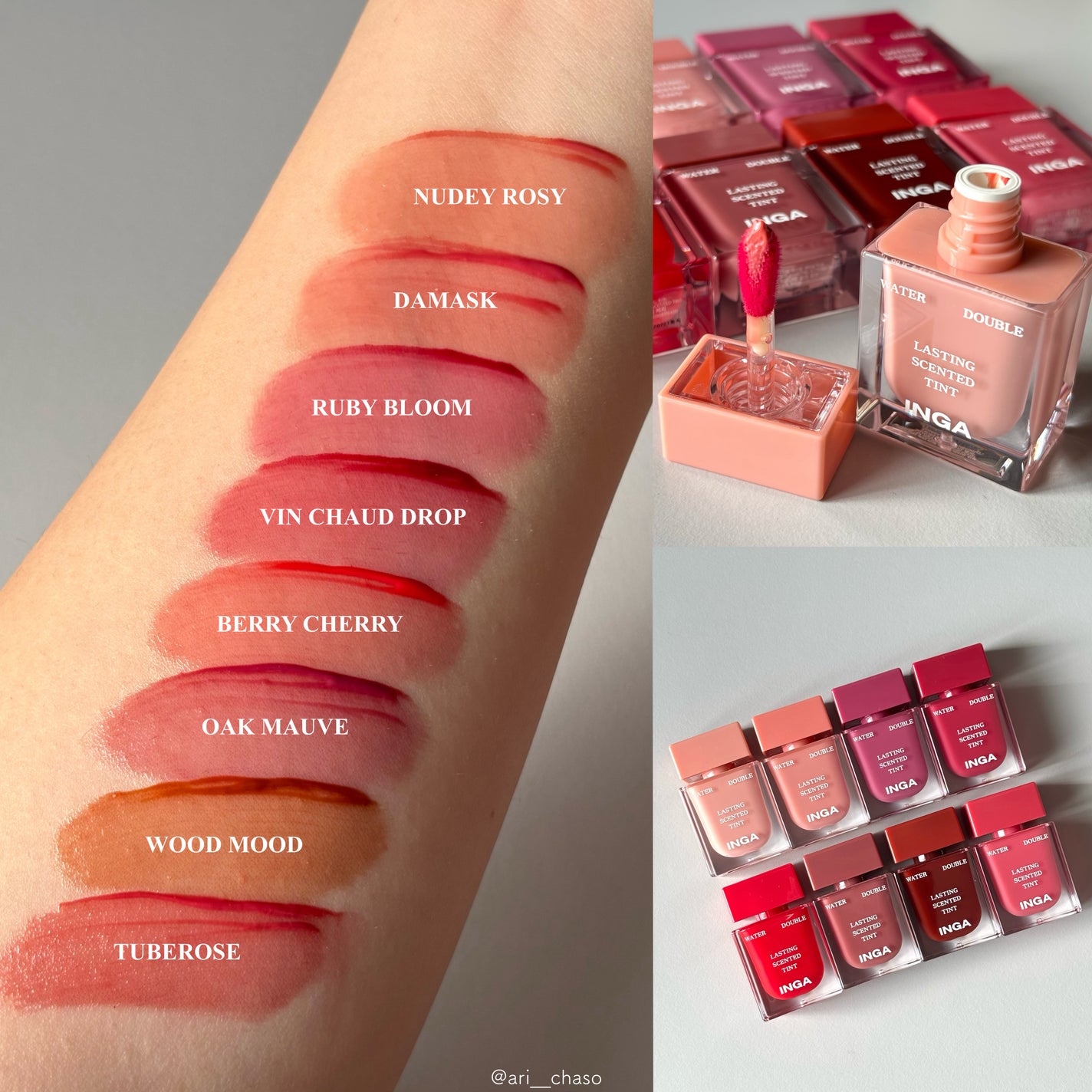 ウォーターダブルラスティングセンティッドティント/INGA/リップティントを使ったクチコミ(2枚目)