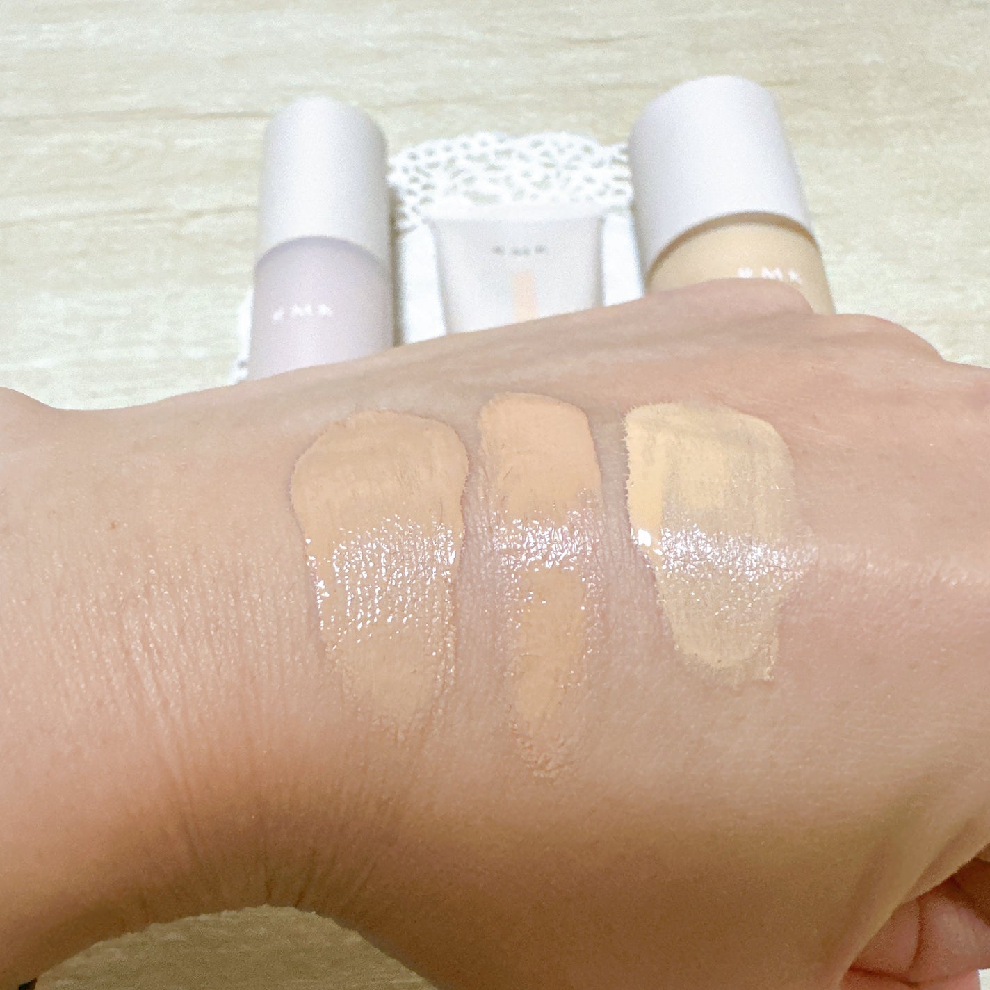 RMK ラスティング ジェルクリーミィファンデーション/RMK/クリーム・エマルジョンファンデーションを使ったクチコミ(5枚目)