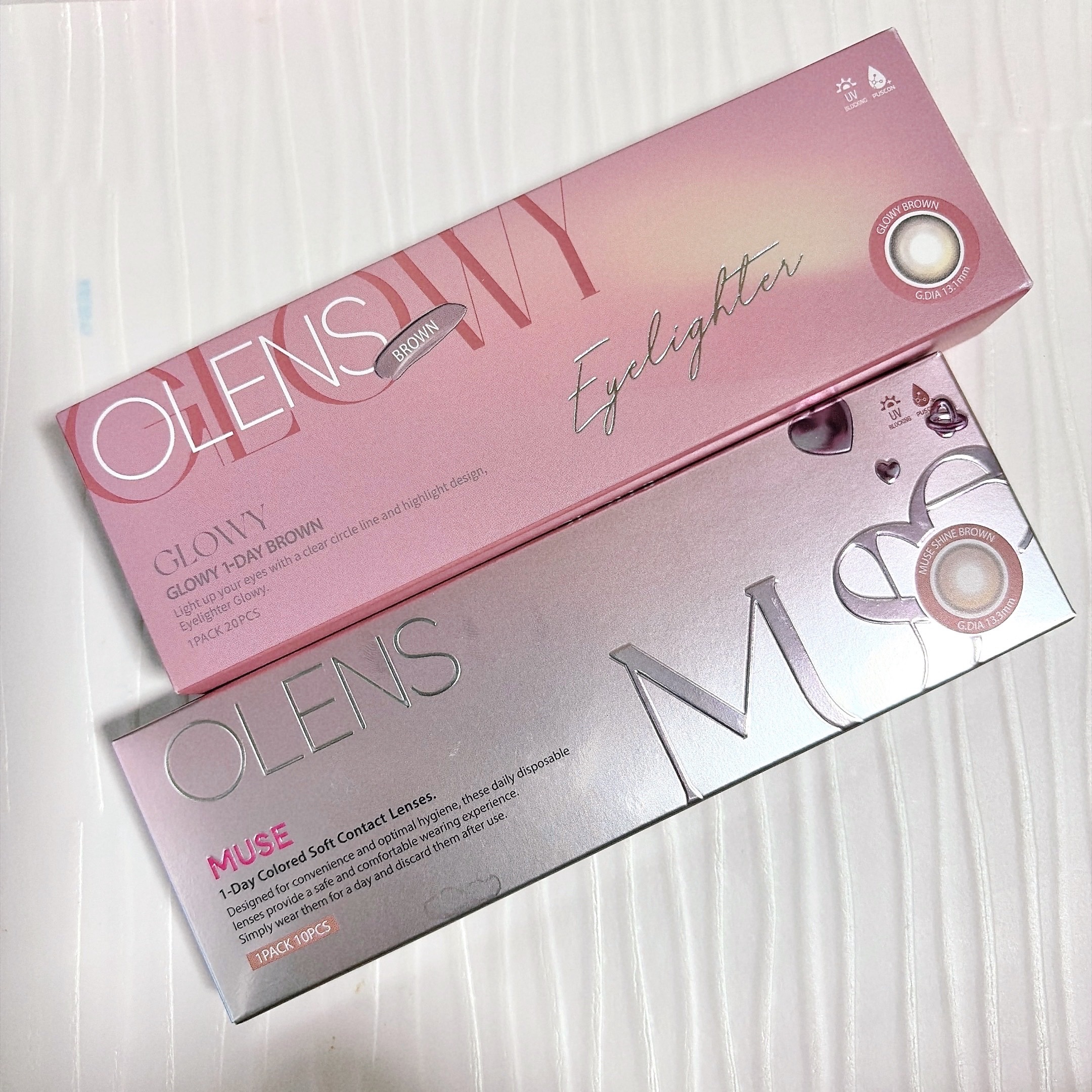 MUSE 1day/OLENS/ワンデー（１DAY）カラコンを使ったクチコミ（1枚目）