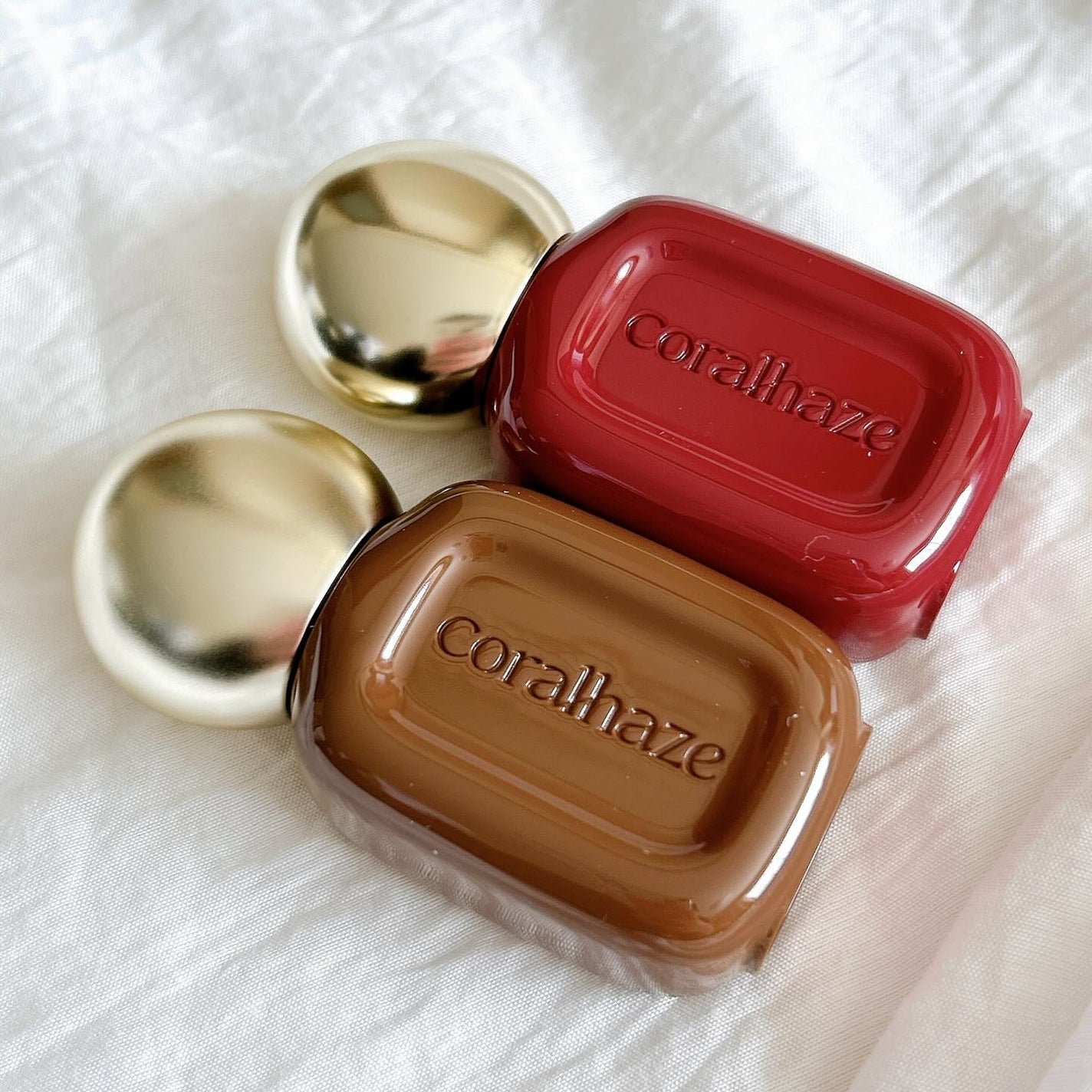 デュー ドロップ ティント/Coralhaze/リップティントを使ったクチコミ(2枚目)