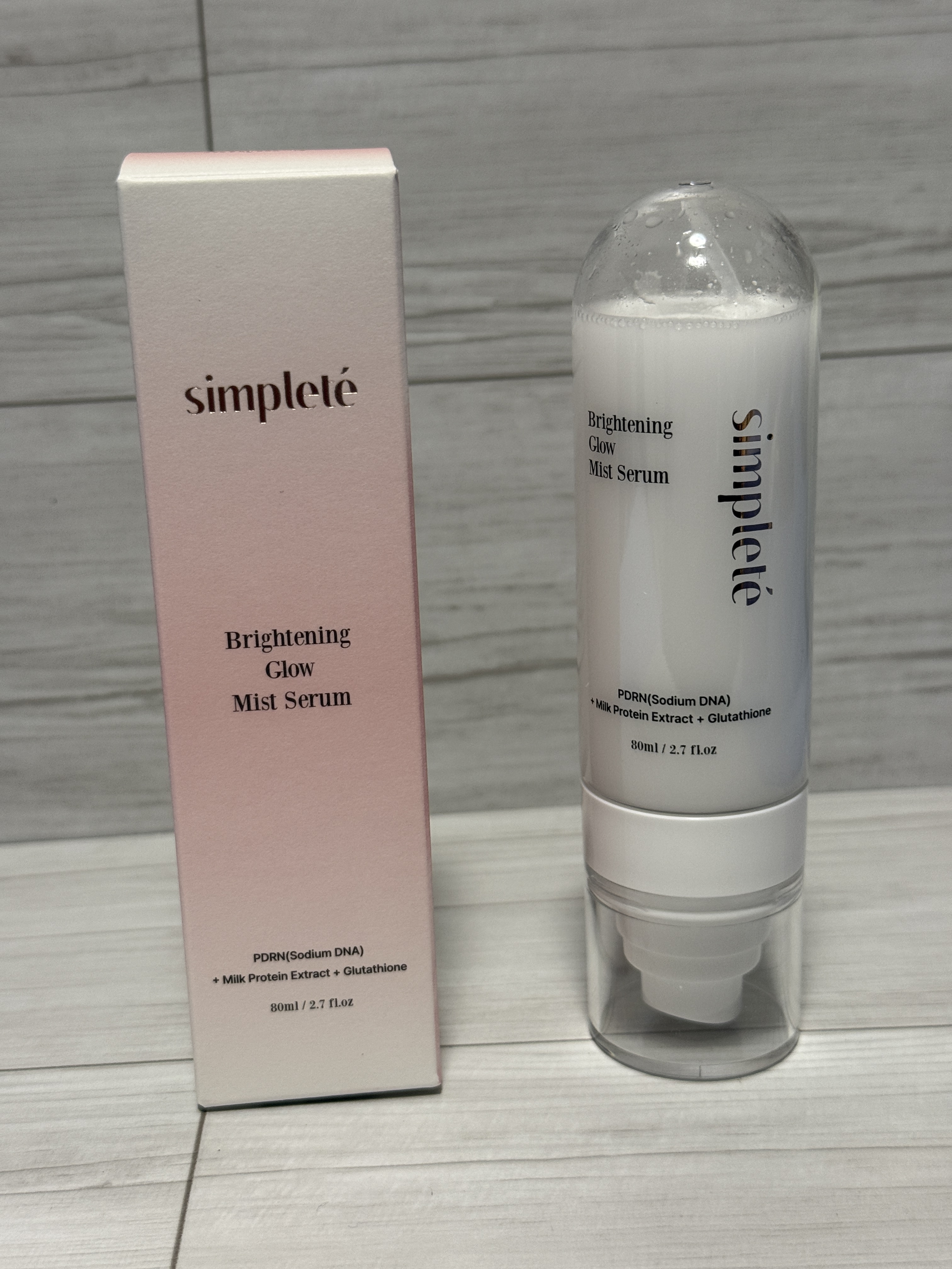 ブライトニング グロウ ミストセラム/Simplete(シンプレ)/美容液を使ったクチコミ（1枚目）