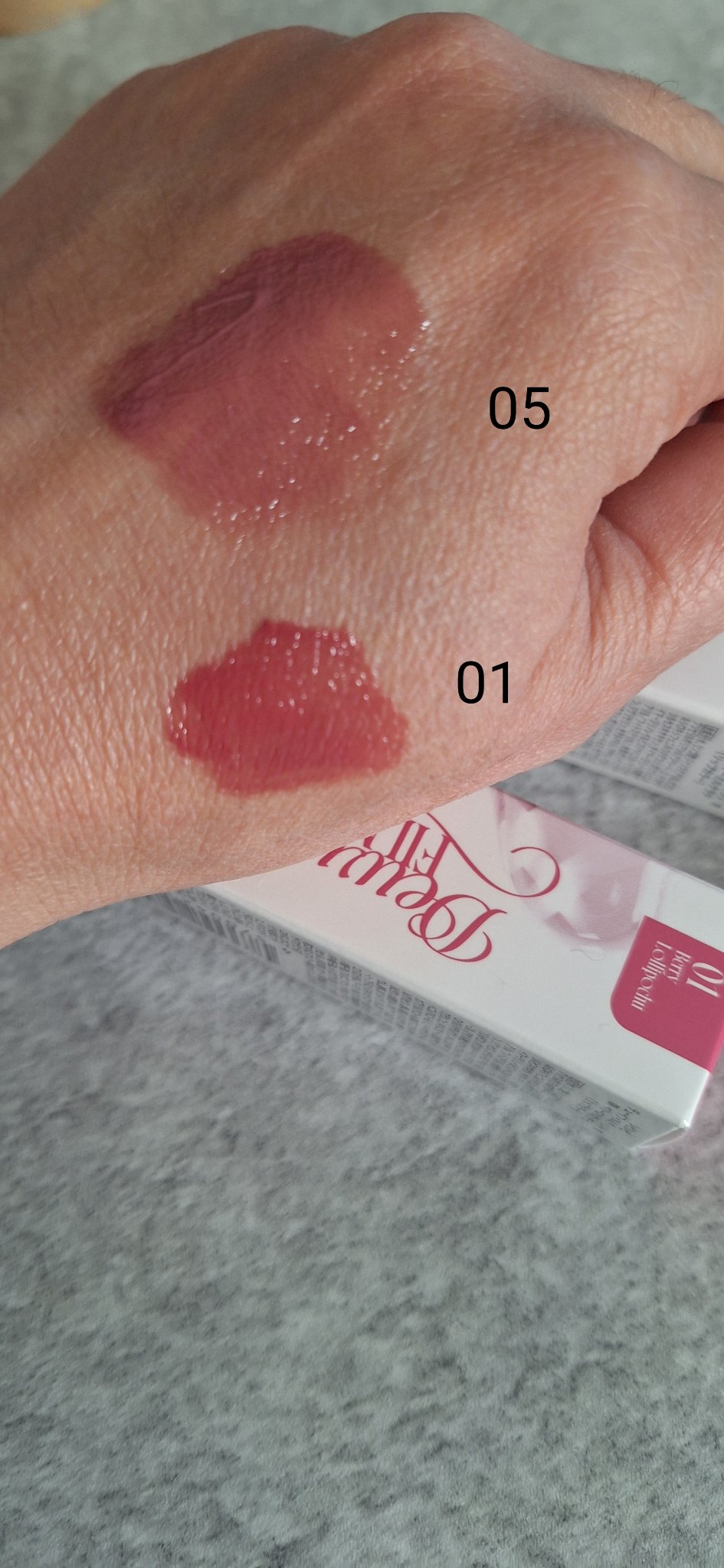 シピシピ　デューイフィルムティント　R/CipiCipi/リップティントを使ったクチコミ（2枚目）