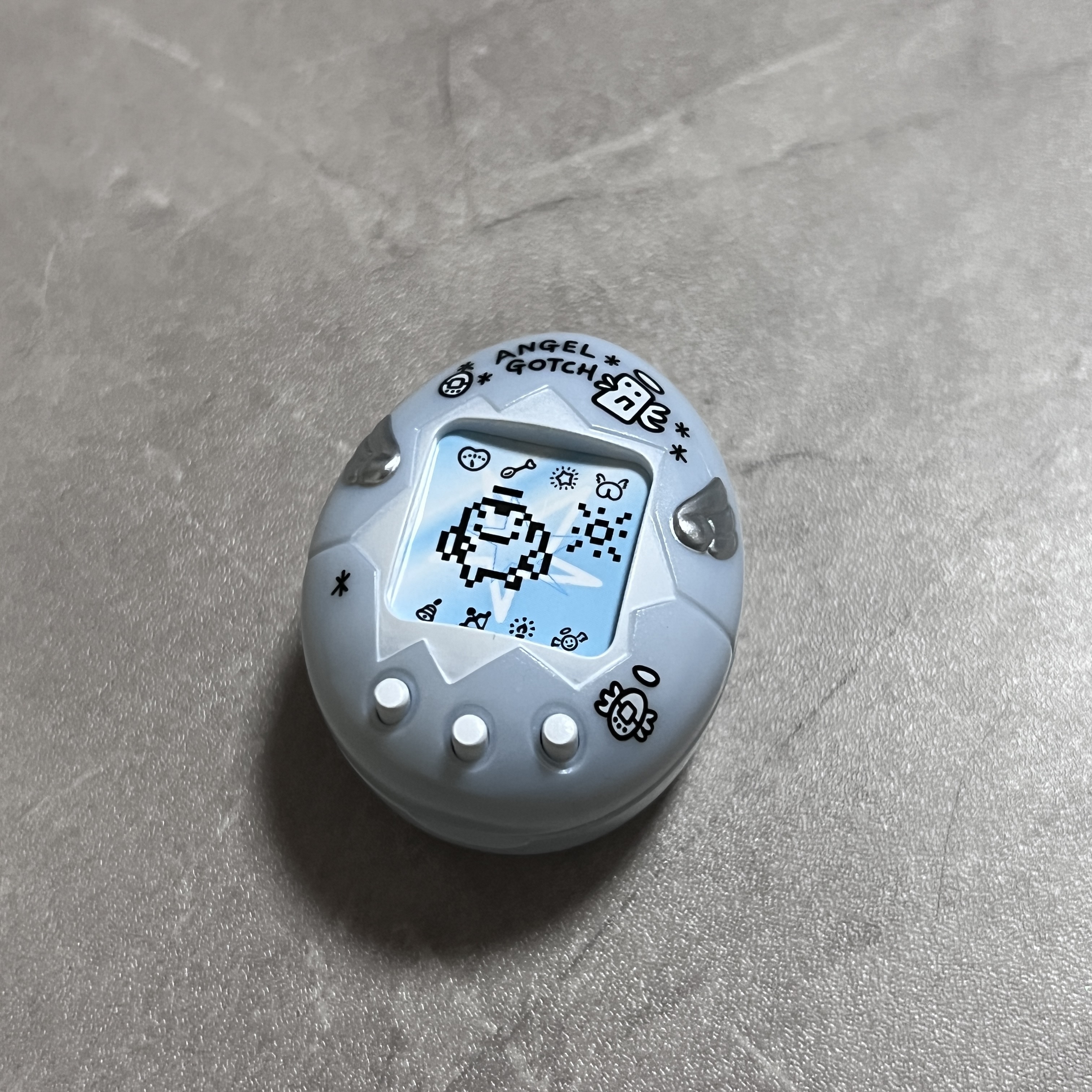 たまごっち フェイス＆アイカラー てんしっちパールブルー(カラー：シャイニーミント)