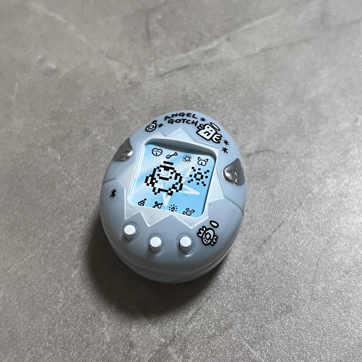 たまごっち フェイス&アイカラー てんしっちパールブルー(カラー:シャイニーミント)