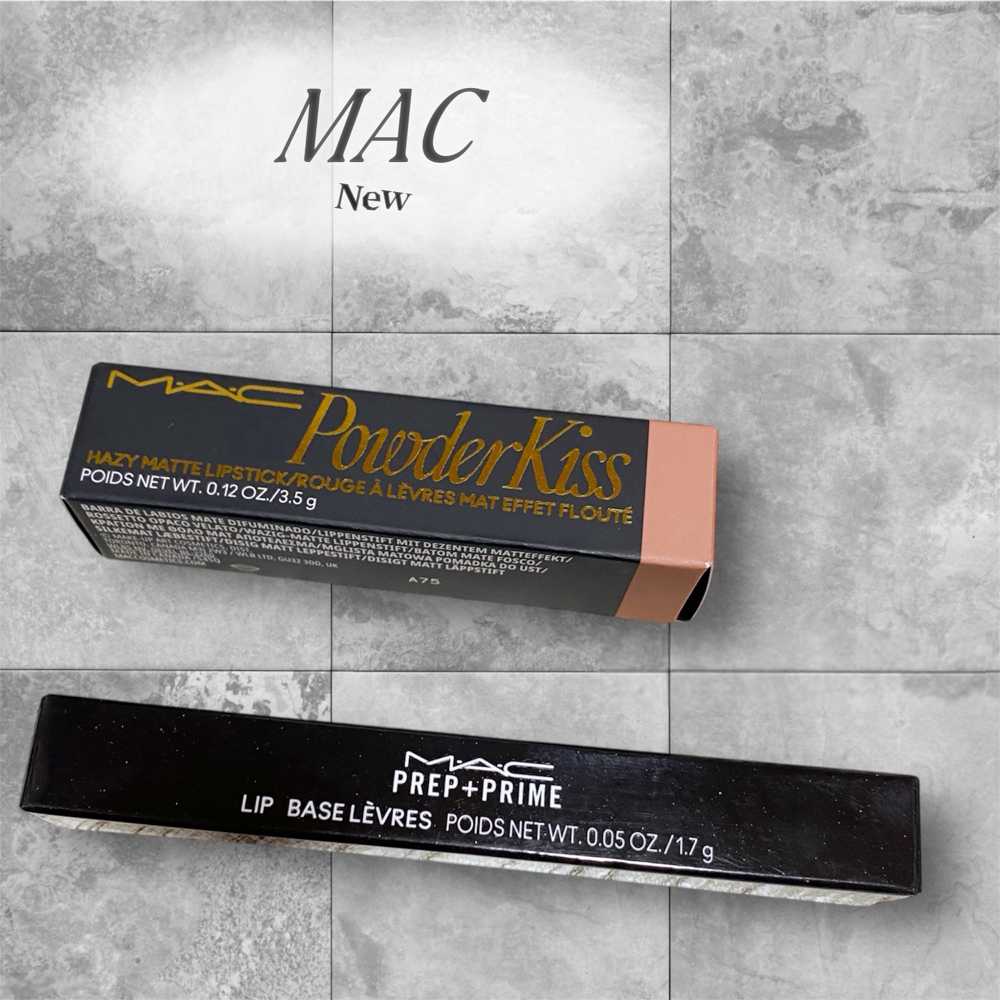 パウダー キス ヘイジー マット リップスティック オフ ザ マーケット/M・A・C/口紅を使ったクチコミ（1枚目）