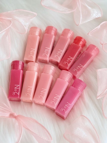 ミニグレイズバウンシングティント/2aN/リップティントを使ったクチコミ(1枚目)