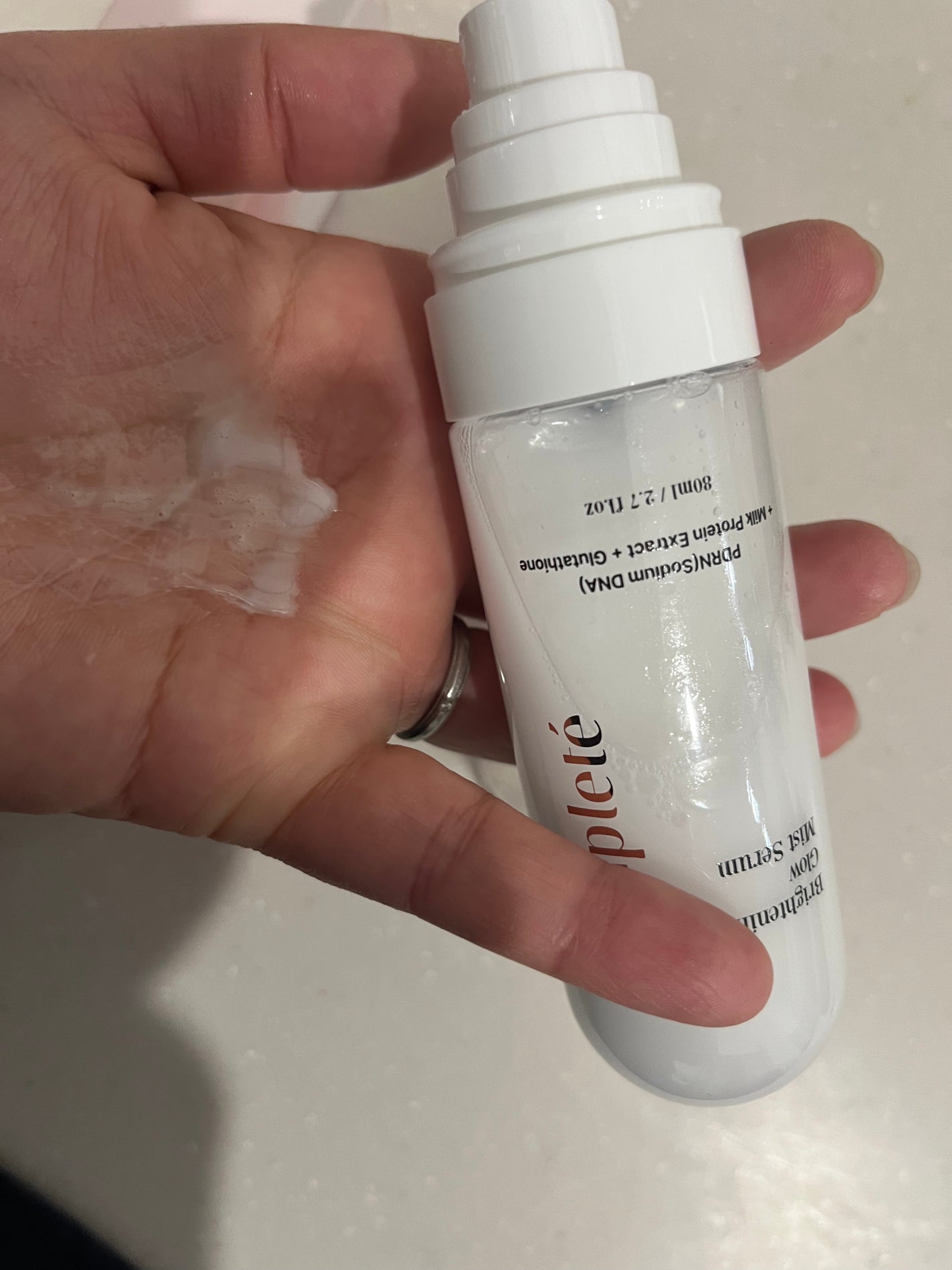 ブライトニング グロウ ミストセラム/Simplete(シンプレ)/美容液を使ったクチコミ(1枚目)