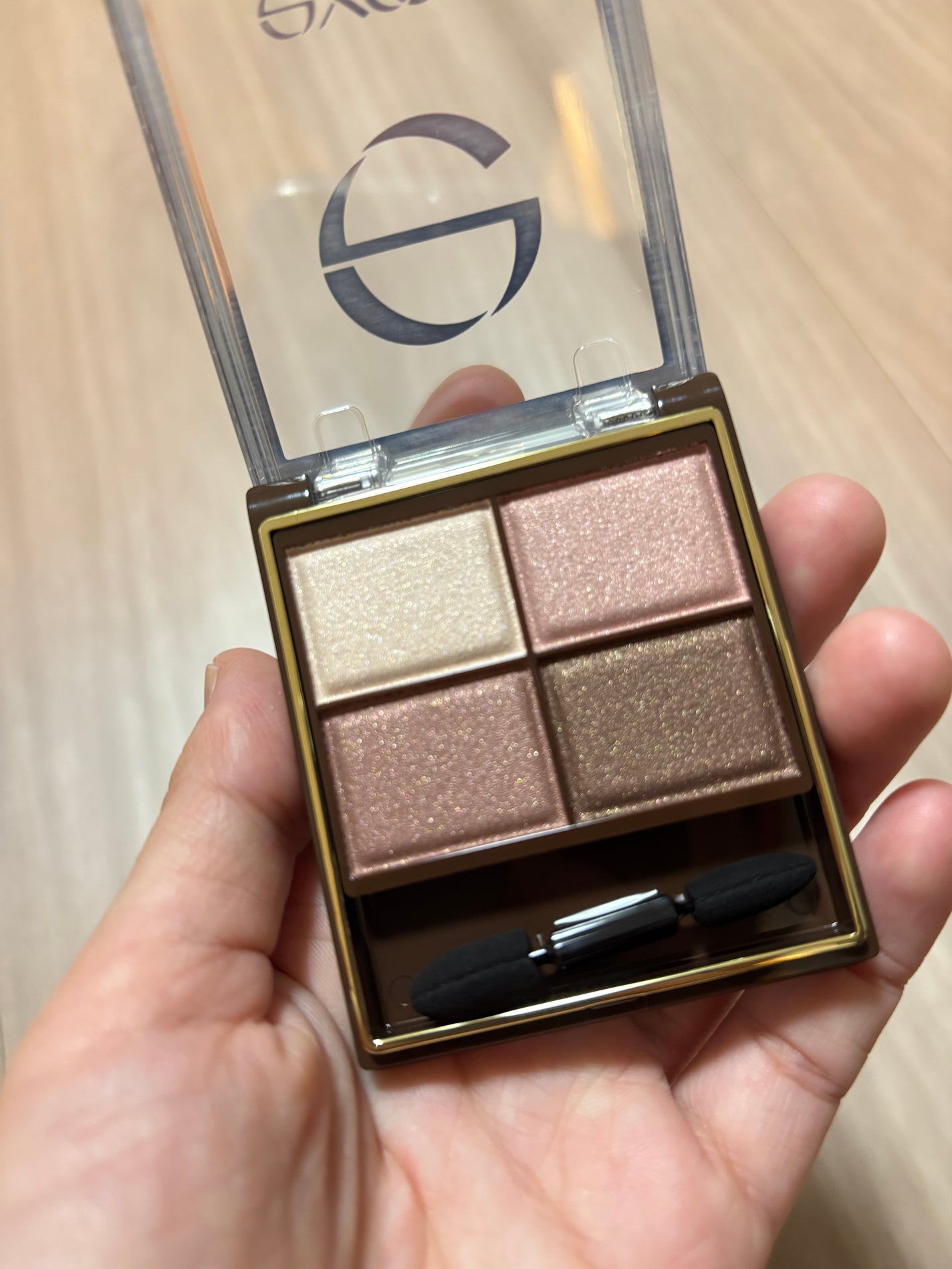 スキニーリッチシャドウ/excel/アイシャドウパレットを使ったクチコミ(1枚目)