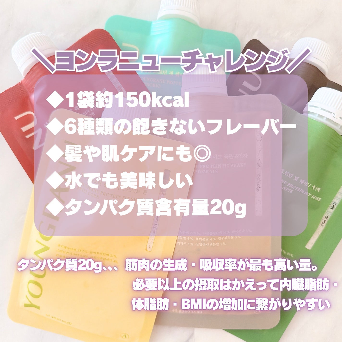 ヨンラニュープロテインフィットシェイク/ESTHER FORMULA/その他食品を使ったクチコミ(2枚目)