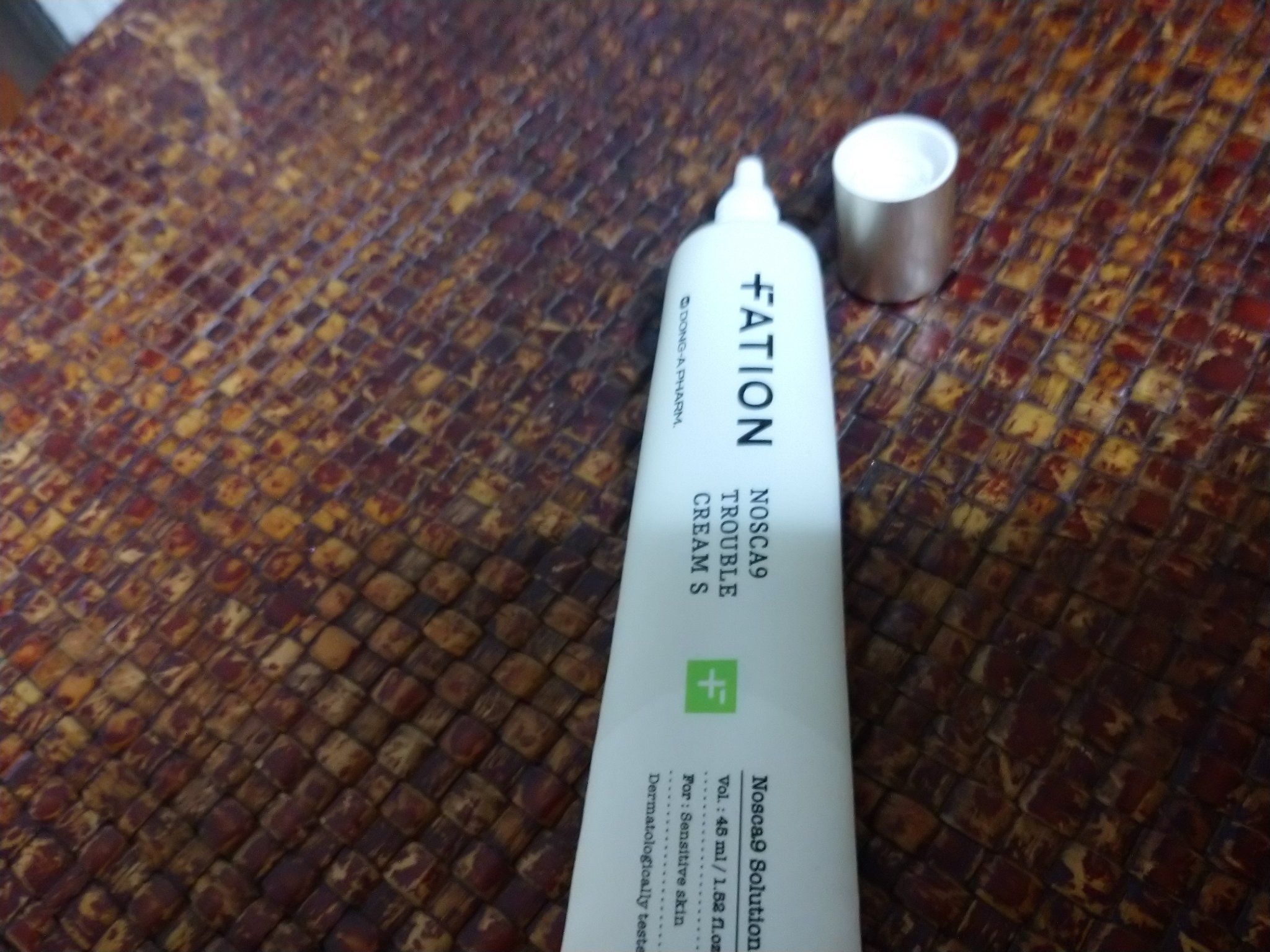 使いきりスキンケア

FATIONノスカナイン トラブルクリーム
Qoo10サンプルマーケットで当選して貰いました。
トラブルクリームなだけあって乾燥もする事なくて
朝晩使えて良いのですが別にこれで無くてはダメという訳ではないので自分でリピ